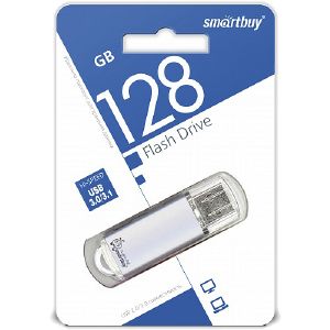 лешка SmartBuy 128GB V-Cut серебряная USB 3.0*