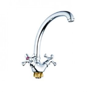 Смеситель Для Кухни Zegоr TROYA двухвентельный DTZ4-B827