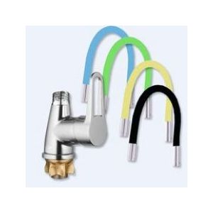 Смеситель Для Кухни Zegоr TROYA SOP4-F045X излив ЗЕЛЕНЫЙ