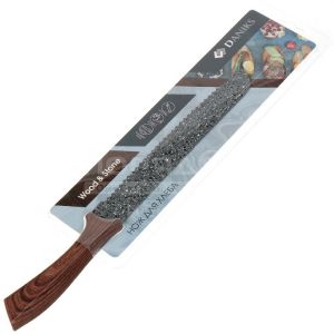 Нож кухонный 20 см для хлеба DANIKS Wood&Stone