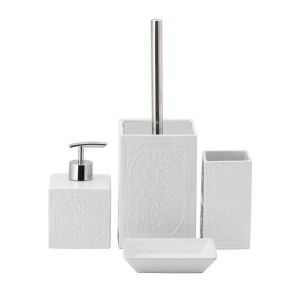 Мыльница VENICE белый, керамика SWTK-6010-D