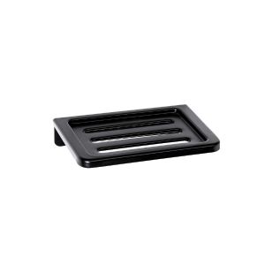 Мыльница LUND черный, сталь/порошк.покрытие BR-2600W-12