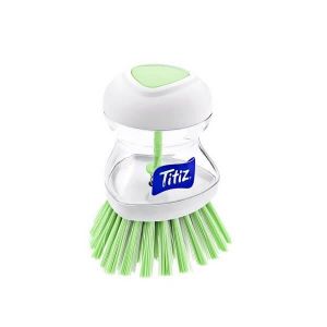 Щетка для посуды с контейнером для моющего средства TITIZ TP-110, Турция