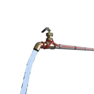 Греющий саморегулирующийся кабель на трубу 15MSR-PB 2M (2м/30Вт) REXANT