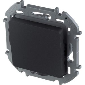 Мех. выключателя 1-кл. Inspiria 10А IP20 250В 10AX антрацит Leg 673603