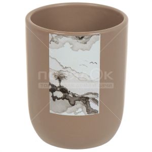 Горшок для цветов керамика 1,1 л, 14*11*14 см Пейзаж 1