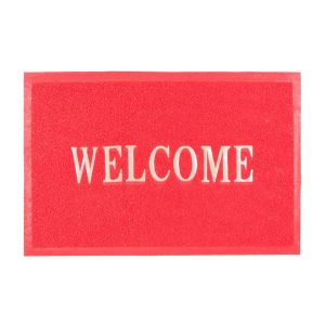 Коврик Spongy 40x60 см Welcome, красный, SUNSTEP