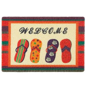 Коврик Spongy 40x60 см Тапочки, SUNSTEP