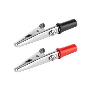 Зажим Крокодил TDM 3К 15А 53 мм.Красный (SQ0541-0007) 3 шт уп