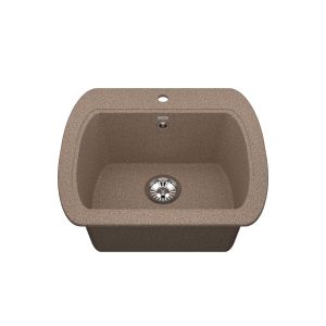 Мойка Vigro (560х490х220) терракотовый