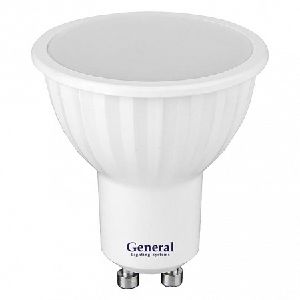 Лампа светодиодная General GLDEN-MR16-10-230-GU10-3000 (661061)