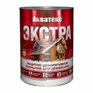 Защитно-декоративное покрытие Акватекс Экстра 0,8 л Сосна