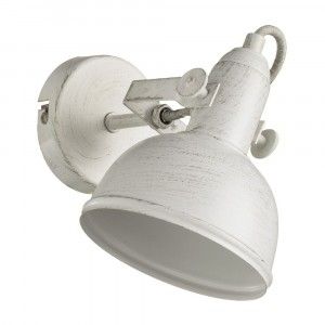Бра ARTELAMP спот 1x40W E14 110x210x180 бело-золотой/бело-золотой MARTIN A5213AP-1WG