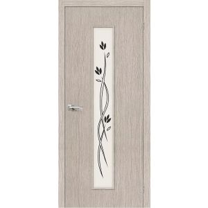 Дверь в сборе 3D-Graf Тренд-14 Cappuccino Etude 2000х700 мм
