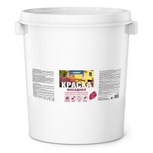 Краска фасадная PROREMONTT белая 40 кг, Л-С