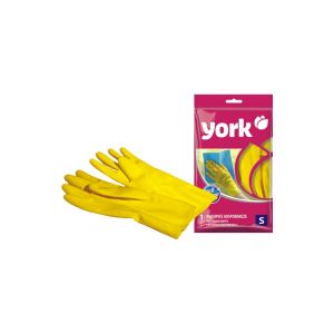 Перчатки резиновые YORK, р.S 9203