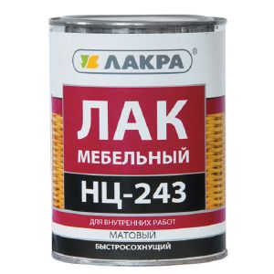 Лак НЦ-243 ЛАКРА 0,7 кг Россия