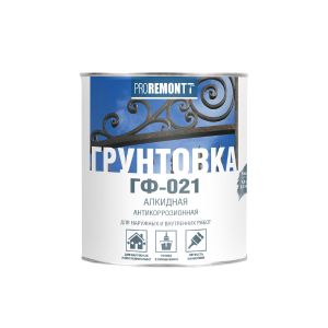 Грунт ГФ-021 PROREMONTT серый 1,8 кг