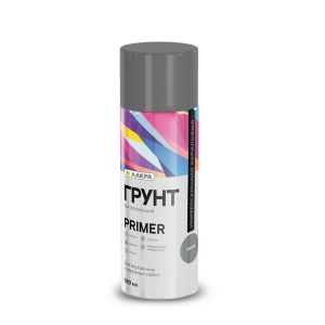 Грунт аэрозольный универсальный ЛАКРА Primer Серый 89