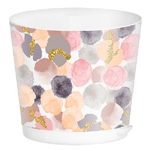 Горшок для цветов OREGANO D160 мм, 2 л с декором 6973