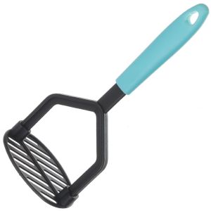 Картофелемялка нейлон, навеска, голубая, Daniks, Эконом, H1022-11B