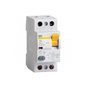 Выкл.дифференц.(УЗО)тока 2-мод. 32А ВД 1-63 30 mA ИЭК