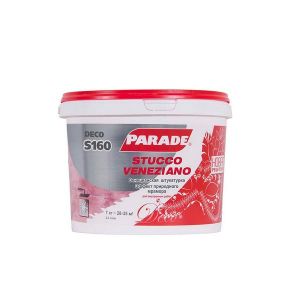 Штукатурка венецианская PARADE DECO Stucco Veneziano S160 Белый 7 кг Россия