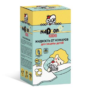 Жидкость от комаров для фумигатора для детей без запаха 30мл Nadzor