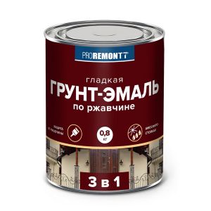 Грунт-эмаль по ржавчине PROREMONTT голубая 0,8 кг
