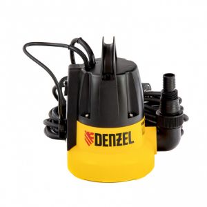 Насос дренажный DP500E, 500 Вт, подъем 7 м, 7000 л/ч Denzel