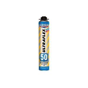Пена монтажная профессиональная KRASS ULTRAFLEX 50 Всесезонная, до 45 л