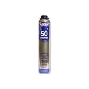 Пена монтажная профессиональная KRASS Professional V50 Всесезонная, до 50 л