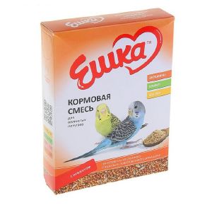 Корм «Ешка» для волнистых попугаев, с кунжутом, 500 г