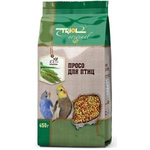 Корм Triol для птиц, просо, 450 г