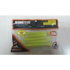 Виброхвост Kinetic Super Minnow 76.2 мм цвет 400, 10 шт