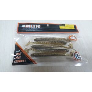Виброхвост Kinetic Super Minnow 88.9 мм цвет 417, 10 шт