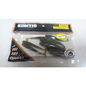 Виброхвост Kinetic Super Minnow 50,8 мм цвет 10, 10 шт