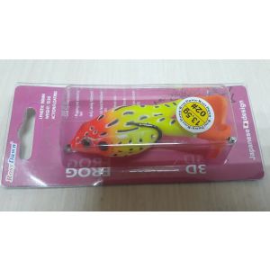 Лягушка RosyDown 3D Crazy Frog 90 мм, 13,5 гр, цвет 02
