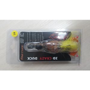 Утка PARTNER 3D Crazy Duck 105 мм, 28 гр, цвет 07