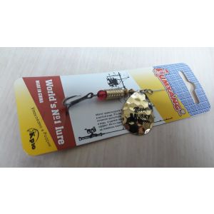 Блесна вращающаяся KUMYANG Mepps Musky Marabu 6 гр, золото