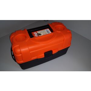 Ящик для рыбалки трехполочный AP2702 44х22,5х23.5 см