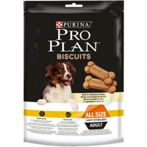 Лакомство для собак PRO PLAN Biscuits для стерилизованных с курицей и рисом 400 г
