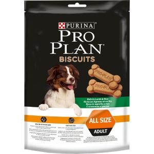 Лакомство для собак PRO PLAN Biscuits с ягненком и рисом 400 г