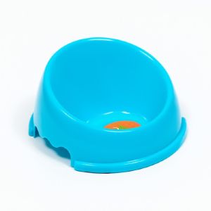 Миска «Ракушка», 100 мл, 13,6х12,5х7 см, голубая   7429322