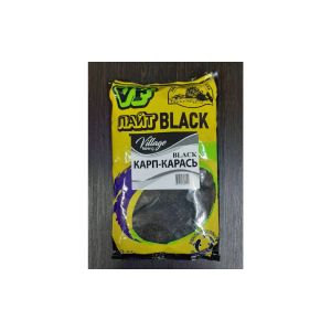 Прикормка рыболовная VF Лайт BLACK карп-карась (клубника) 0,9 кг