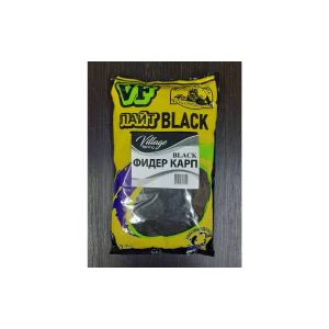 Прикормка рыболовная VF Лайт BLACK Фидер карп (кукуруза) 0,9 кг
