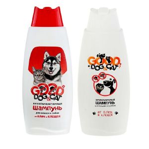 Шампунь антипаразитарный «Good Dog&Cat» для кошек и собак, 250 мл, микс