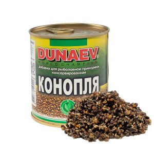 Добавка для прикормки металлобанка 320 мл «Дунаев Конопля»
