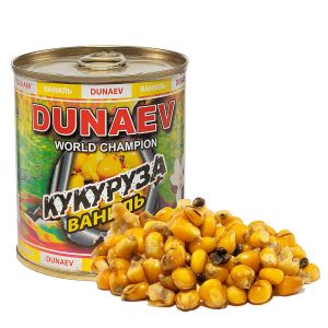Добавка для прикормки металлобанка 320 мл «Дунаев Кукуруза Ваниль»