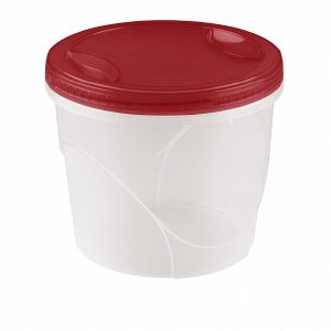 Контейнер для корма и лакомств Lucky Pet 1,8 л, бордовый